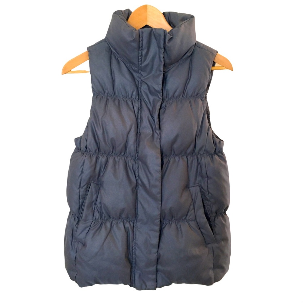 Slate Blue Puffer Vest